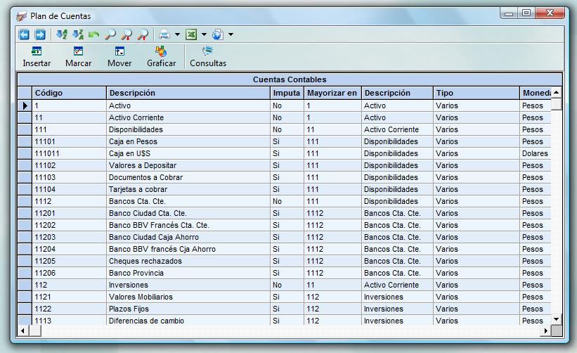 Plan De Cuentas Contable Manual De Usuario Isis Erp Manager